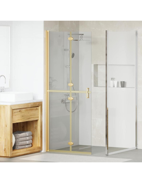 Parete doccia Walk-in Altro Oro e trasparente 80 x 190 cm