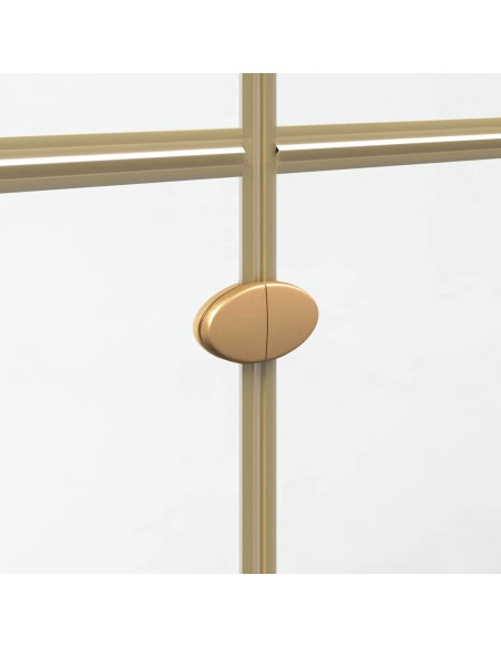 Parete doccia Walk-in Altro Oro e trasparente 100 x 190 cm