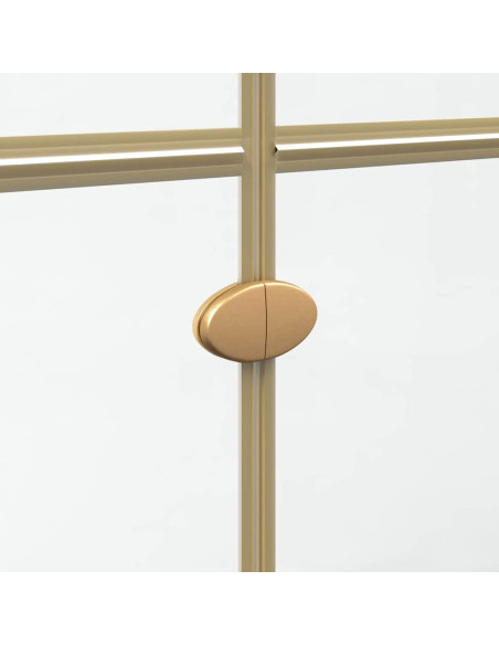 Parete doccia Walk-in Altro Oro e trasparente 120 x 190 cm