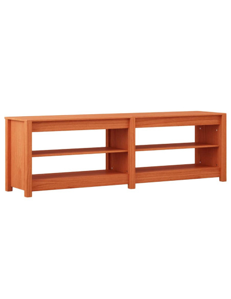 Panca per scarpe Marrone cerato 160 x 36,5 x 50 cm