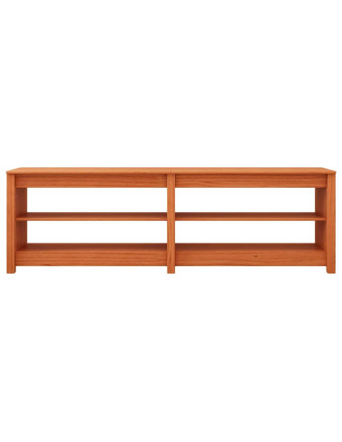 Panca per scarpe Marrone cerato 160 x 36,5 x 50 cm