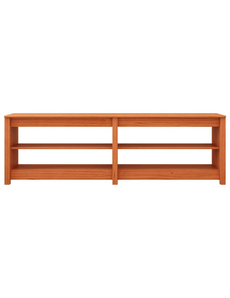 Panca per scarpe Cera marrone 160 x 36.5 x 50 cm