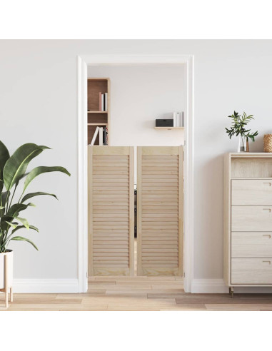 Porta per Armadio con porta 2 pcs Naturale 110 x 2,1 x 39,5 cm