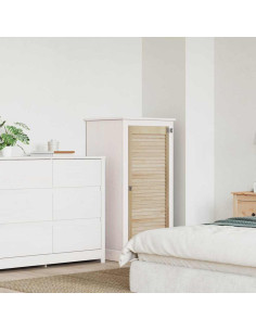 Porta per Armadio Naturale 140.5 x 2 x 59.5 cm Pino massello 2