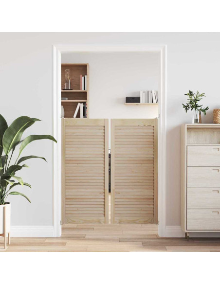 Porta per Armadio con porta 2 pcs Naturale 140.5 x 2 x 59.5 cm