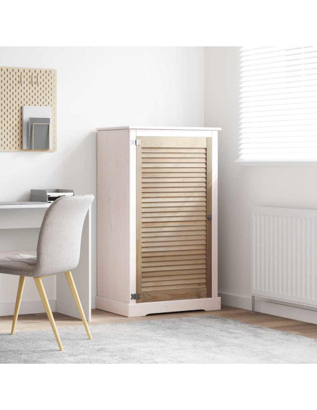 Porta per Armadio Naturale 110 x 2,1 x 59,5 cm Pino massello