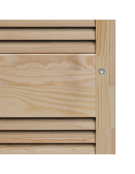 Porta per Armadio con porta 2 pcs Naturale 140.5 x 2 x 59.5 cm