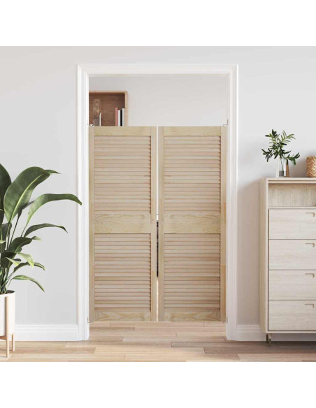 Porte per Armadi Altro 2 pcs Marrone 140.5 x 49.5 x 2.1 cm