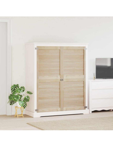 Porta per Armadio 2 pcs Naturale 140,5 x 2,1 x 59,5 cm