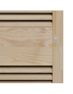Porta per Armadio con porta 2 pcs Naturale 170 x 2,1 x 39,5 cm 2