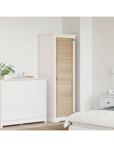 Porta per Armadio Naturale 170 x 2,1 x 49,5 cm Pino massello