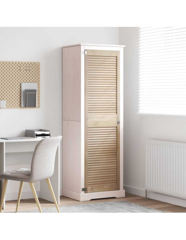 Porta per Armadio Naturale 170 x 2,1 x 49,5 cm Pino massello