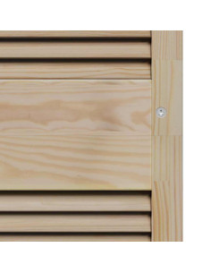 Porta per Armadio con porta 2 pcs Naturale 170 x 2,1 x 49,5 cm 2