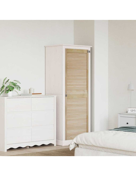 Porta per Armadio Naturale 170 x 2,1 x 59,5 cm Pino massello
