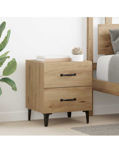 Armadietto per letto Rovere artigianale 40 x 35 x 47,5 cm