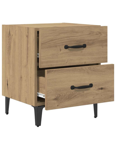 Armadietto per letto Rovere artigianale 40 x 35 x 47,5 cm