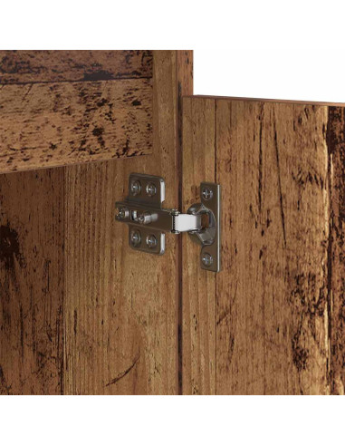 Armadio da Notte con cassetto Legno vecchio 40 x 35 x 70 cm