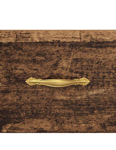 Armadio da Notte con cassetto Legno vecchio 40 x 35 x 47,5 cm