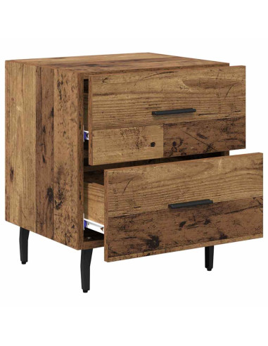 Armadio da Notte con cassetto Legno vecchio 40 x 35 x 47,5 cm