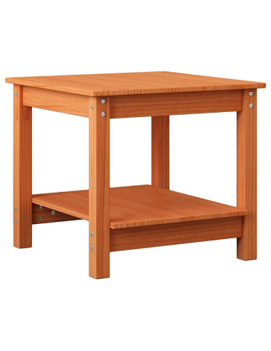 Tavolino da salotto Cera marrone 50 x 50 x 45 cm