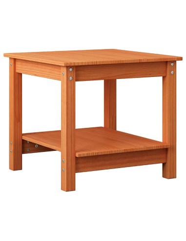 Tavolino da salotto Cera marrone 50 x 50 x 45 cm