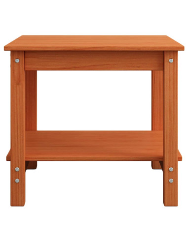 Tavolino da salotto Cera marrone 50 x 50 x 45 cm