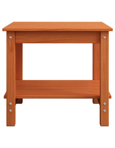 Tavolino da salotto Cera marrone 50 x 50 x 45 cm