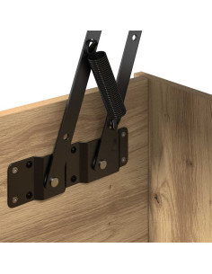 Tavolino da salotto Rovere artigianale 102 x 50,5 x 46,5 cm 2