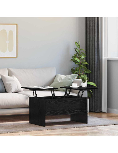 Tavolino da salotto Rovere Nero 102 x 50,5 x 46,5 cm