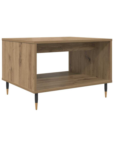 Tavolino da salotto rovere artigianale 60 x 50 x 40 cm