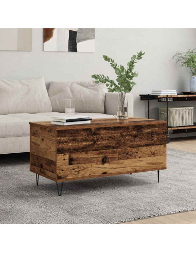 Tavolino da salotto Legno vecchio 90 x 44.5 x 45 cm