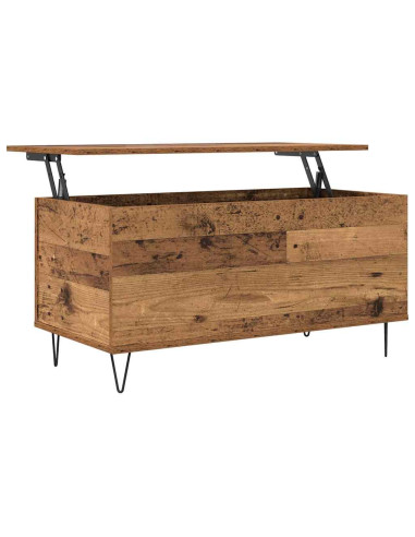 Tavolino da salotto Legno vecchio 90 x 44.5 x 45 cm