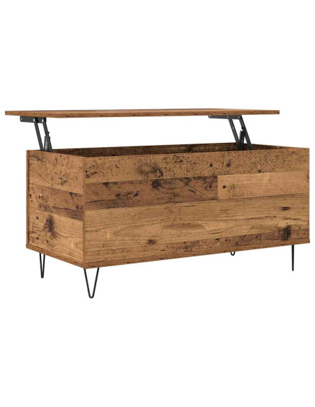 Tavolino da salotto Legno vecchio 90 x 44.5 x 45 cm