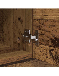 Tavolino da salotto con cassetto Legno vecchio 102 x 50 x 36cm 2