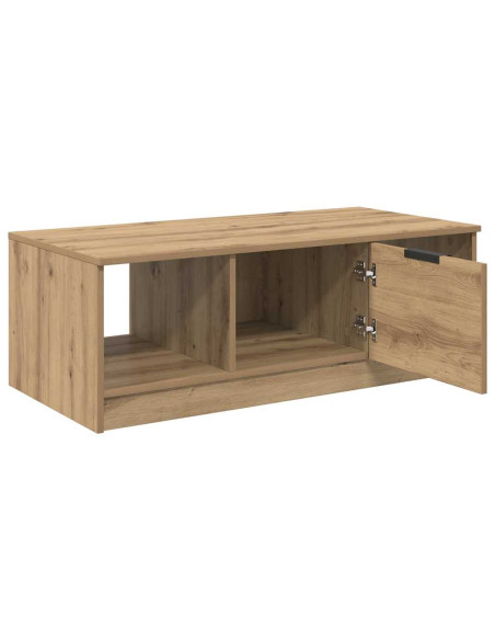 Tavolino da salotto rovere artigianale 100 x 50 x 36 cm