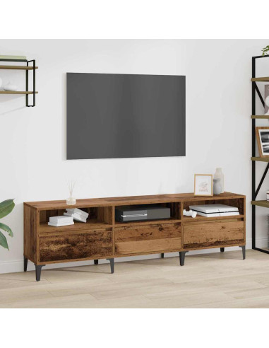 Mobile TV con cassetto Legno vecchio 150 x 30 x 45 cm