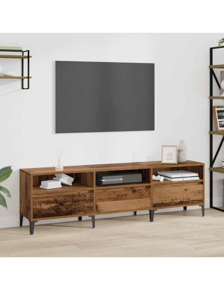 Mobile TV con cassetto Legno vecchio 150 x 30 x 45 cm