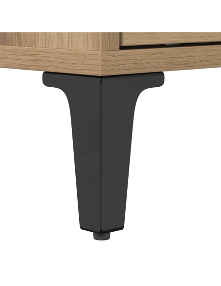 Mobile TV con cassetto Rovere artigianale 150 x 30 x 45 cm