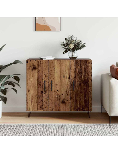 Credenza Legno vecchio 90 x 34 x 80 cm Legno multistrato
