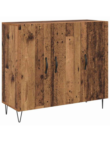 Credenza Legno vecchio 90 x 34 x 80 cm Legno multistrato