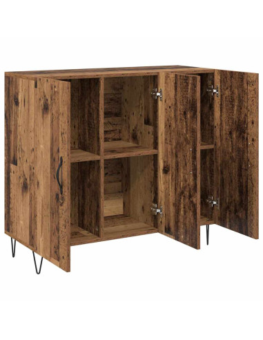Credenza Legno vecchio 90 x 32,5 x 80 cm Legno multistrato