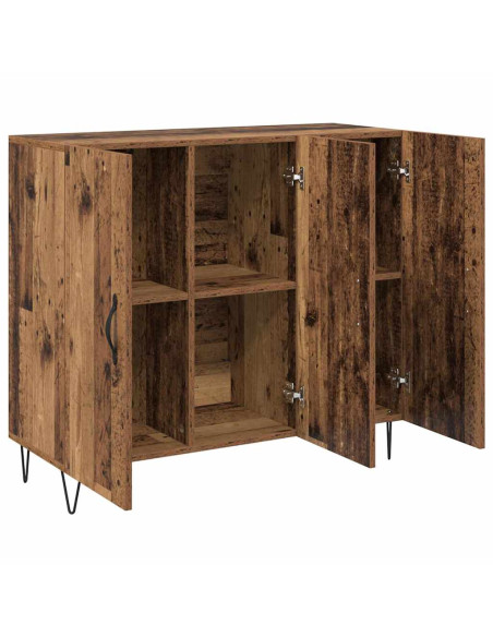 Credenza Legno vecchio 90 x 34 x 80 cm Legno multistrato