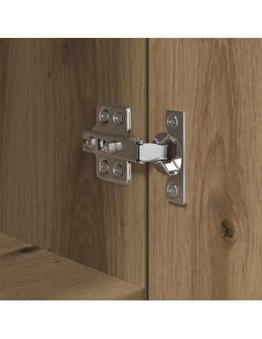 Credenza Rovere artigianale 30 x 30 x 70 cm Legno multistrato