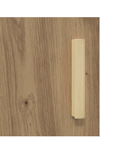 Credenza Rovere artigianale 34,5 x 34 x 90 cm Legno multistrato 2