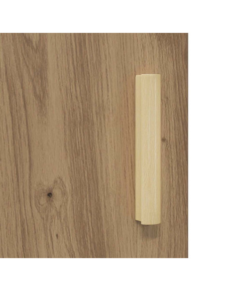 Credenza rovere artigianale 34.5 x 34 x 90 cm Legno multistrato