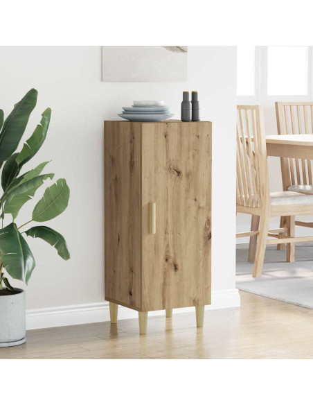 Credenza rovere artigianale 34.5 x 34 x 90 cm Legno multistrato