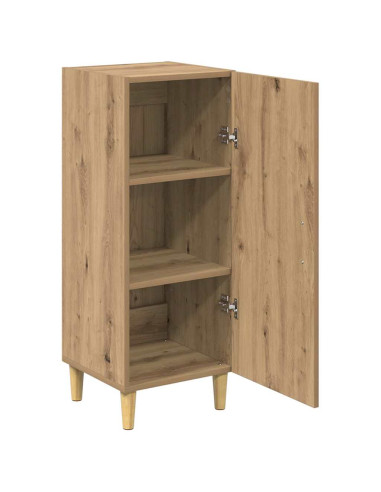 Credenza Rovere artigianale 34,5 x 34 x 90 cm Legno multistrato