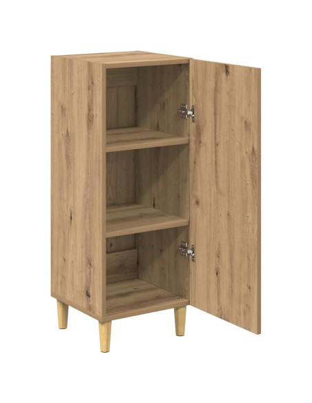 Credenza rovere artigianale 34.5 x 34 x 90 cm Legno multistrato