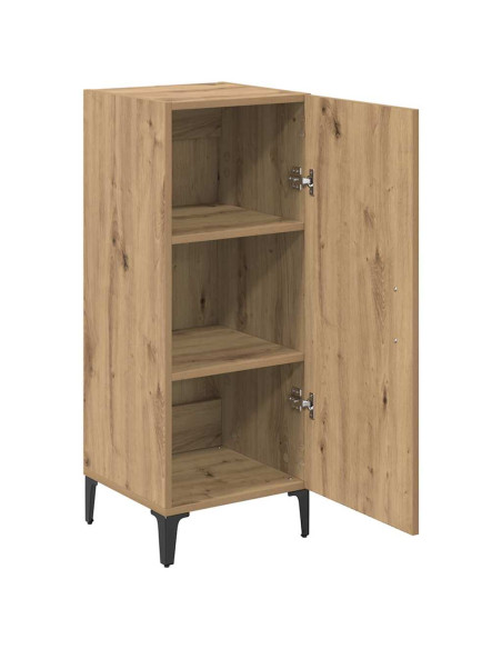 Credenza rovere artigianale 34.5 x 34 x 90 cm Legno multistrato