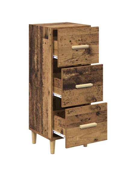 Credenza Legno vecchio 34.5 x 34 x 90 cm Legno multistrato